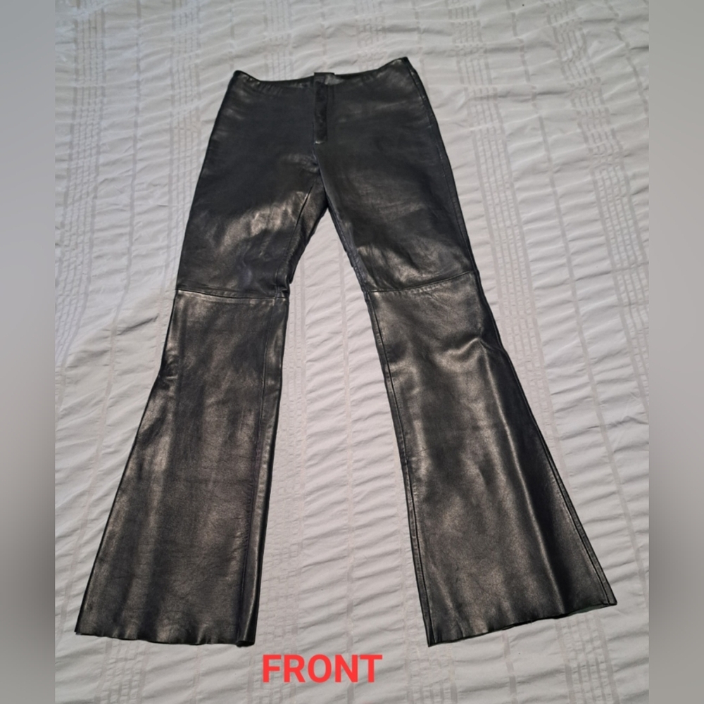 GUESS GENUINE  LEATHER PANTS